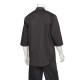 Chef Works S100BLKXS Chef Shirt Black XS