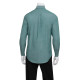 Chef Works SLMCH005GRM2XL Mens Chambray Shirt Green Mist 2XL