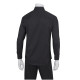 Chef Works SLMFZ006BLK2XL Men's Zip-Front Shirt Black 2XL