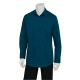 Chef Works SLMNP009BLU2XL Men's Stretch Dress Shirt Blue 2XL