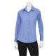Chef Works W100FRBL Women's Essential Dress Shirt French Blue L