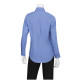 Chef Works W100FRBL Women's Essential Dress Shirt French Blue L