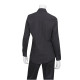 Chef Works W150BLK2XL Women's Essential Dress Shirt Black 2XL