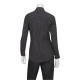 Chef Works W300CDA2XL Women's Dress Shirt Onyx 2XL