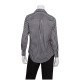 Chef Works W500BWCM Women's Gingham Dress Shirt Black M
