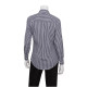 Chef Works W500BWKXS Women's Gingham Dress Shirt Dark Navy XS