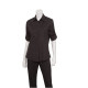 Chef Works WPDSBLKM Women's Two-Pocket Shirt Black M