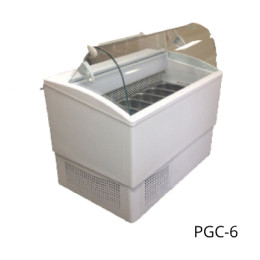 Excellence PGC-6 Deluxe Gelato Dipping Cabinet