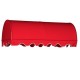 Barrel Awning Red