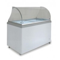 Maxx Cold MXDC-12 12-Tub Ice Cream Dipping Cabinet White 