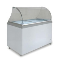 Maxx Cold MXDC-8 8 Tub Ice Cream Dipping Cabinet White