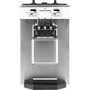 Spaceman 6235A-C Soft Serve Counter Machine with Air Pump 2 Hoppers