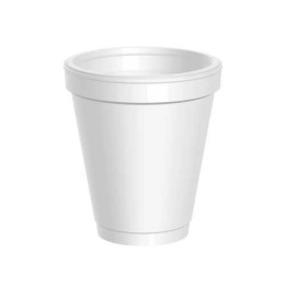 Dart 6J6 6 oz White Foam Cup, 1000 Total